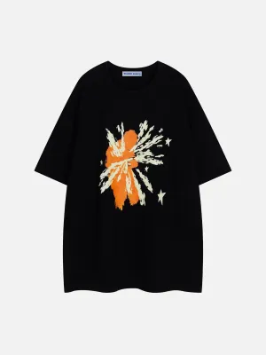 Aelfric Eden Abstract Graffiti Print Tee