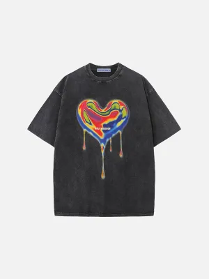 Aelfric Eden Thermal Imaging Heart Print Tee