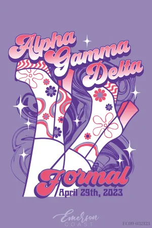 Alpha Gamma Delta Eastern Kentucky University Formal T-shirt