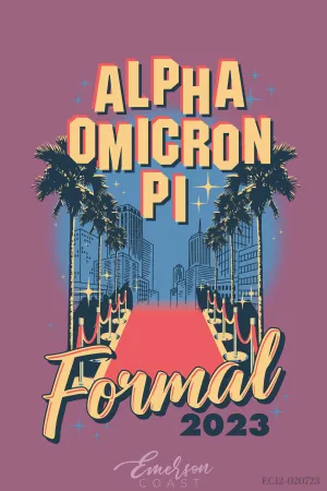 Alpha Omicron Pi Iowa State University Formal T-shirt