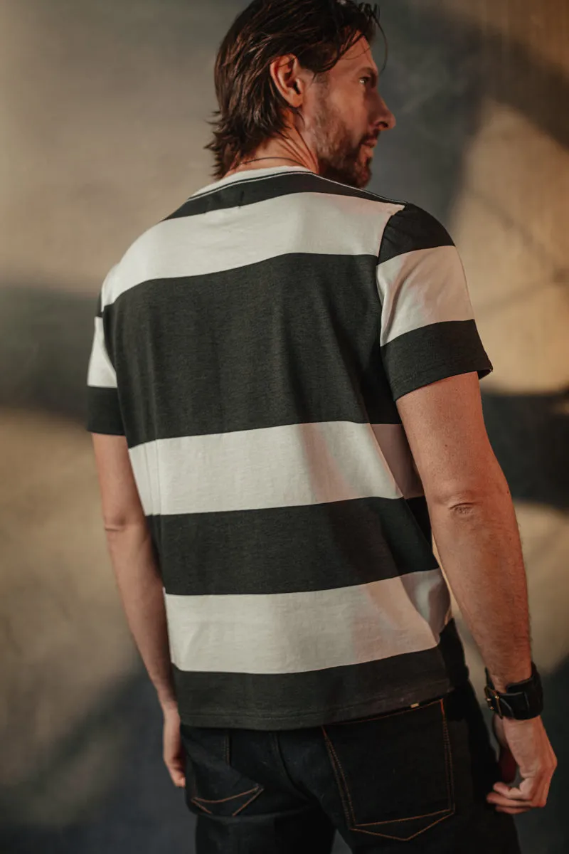 &SONS 75 T-Shirt Black Stripe