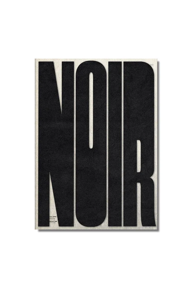 Bold Noir Art Print - Unframed