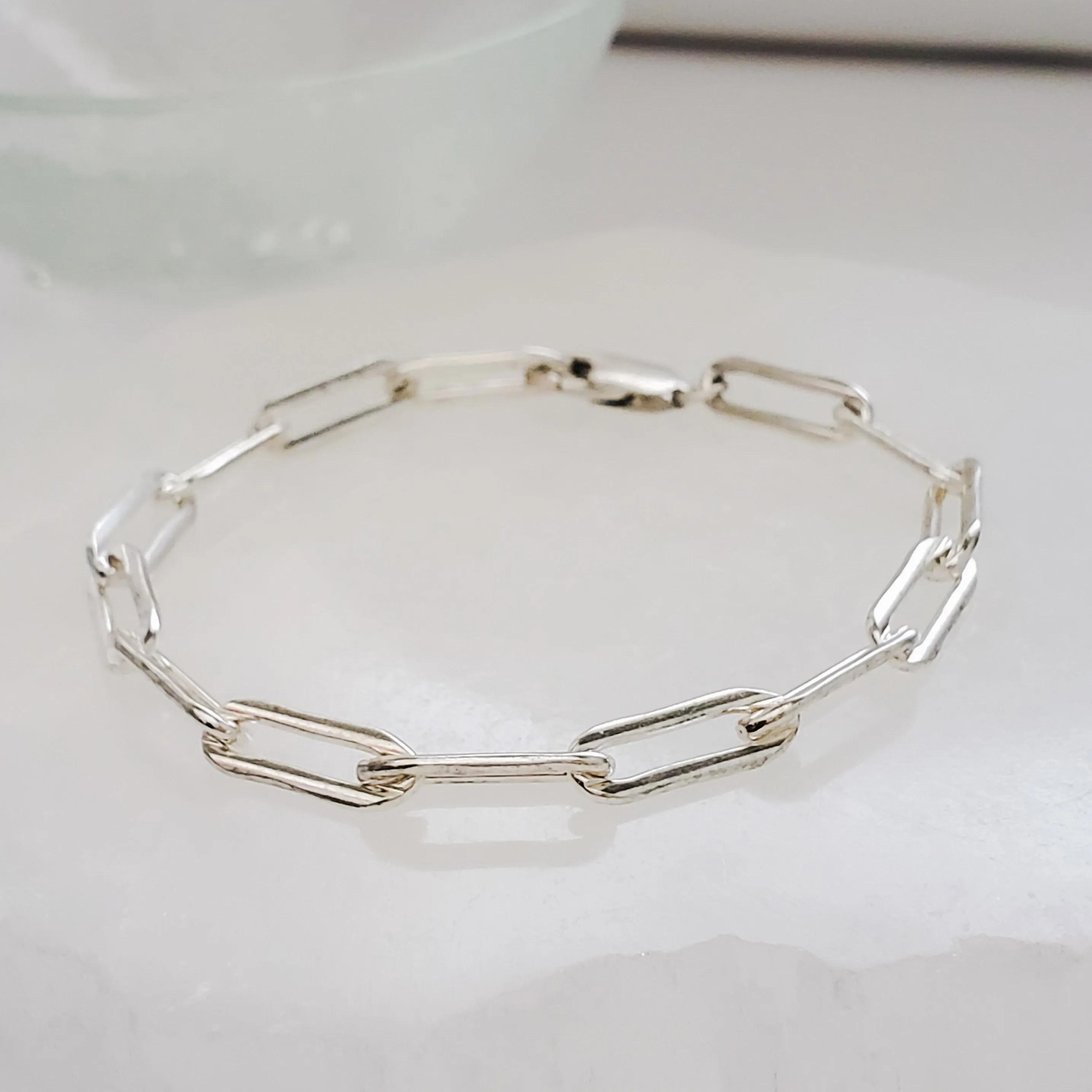 Bold Paperclip Link Bracelet