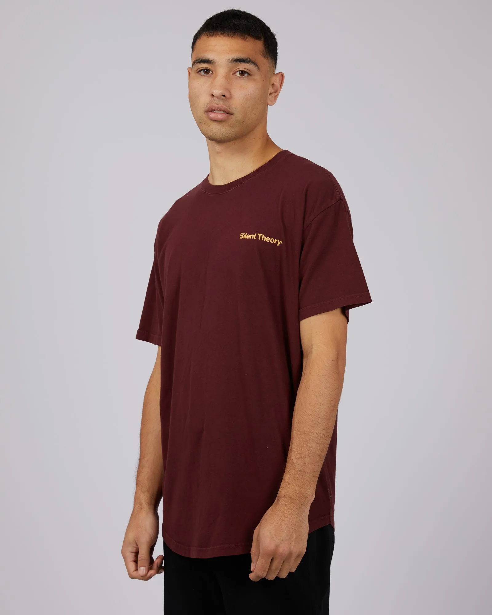 Breaker Tee Burgundy