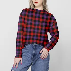 Broun Modern Tartan Sweatshirt