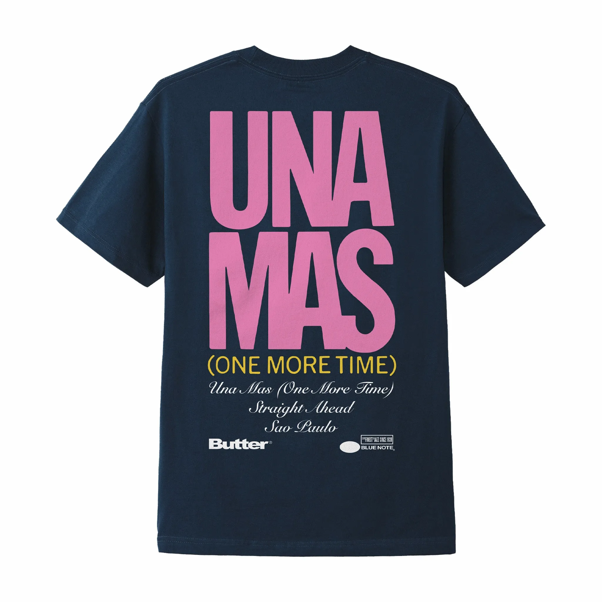 Butter Goods x Blue Note Una Mas Tee (Navy)