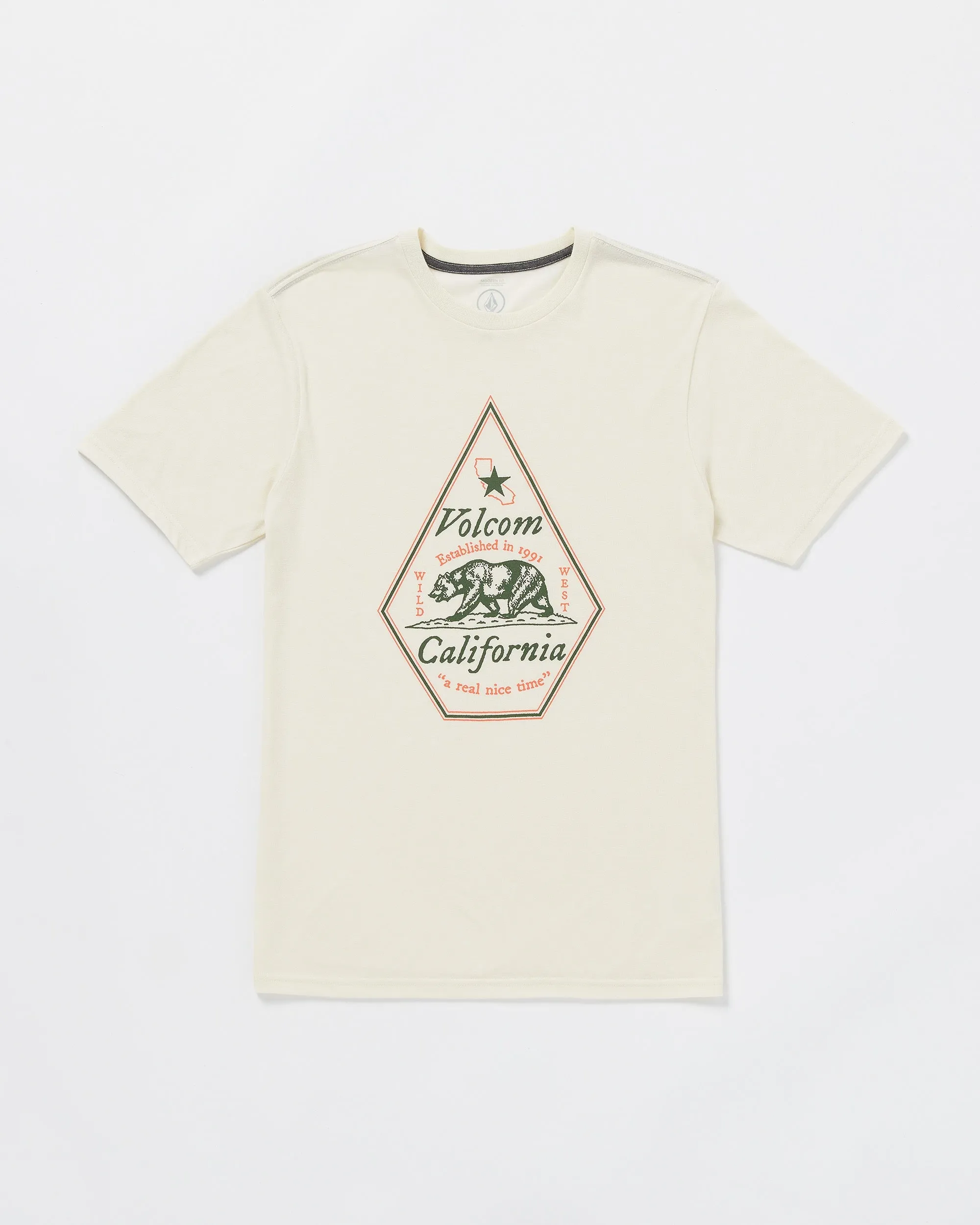 Calinice Time Short Sleeve Tee - Off White Heather