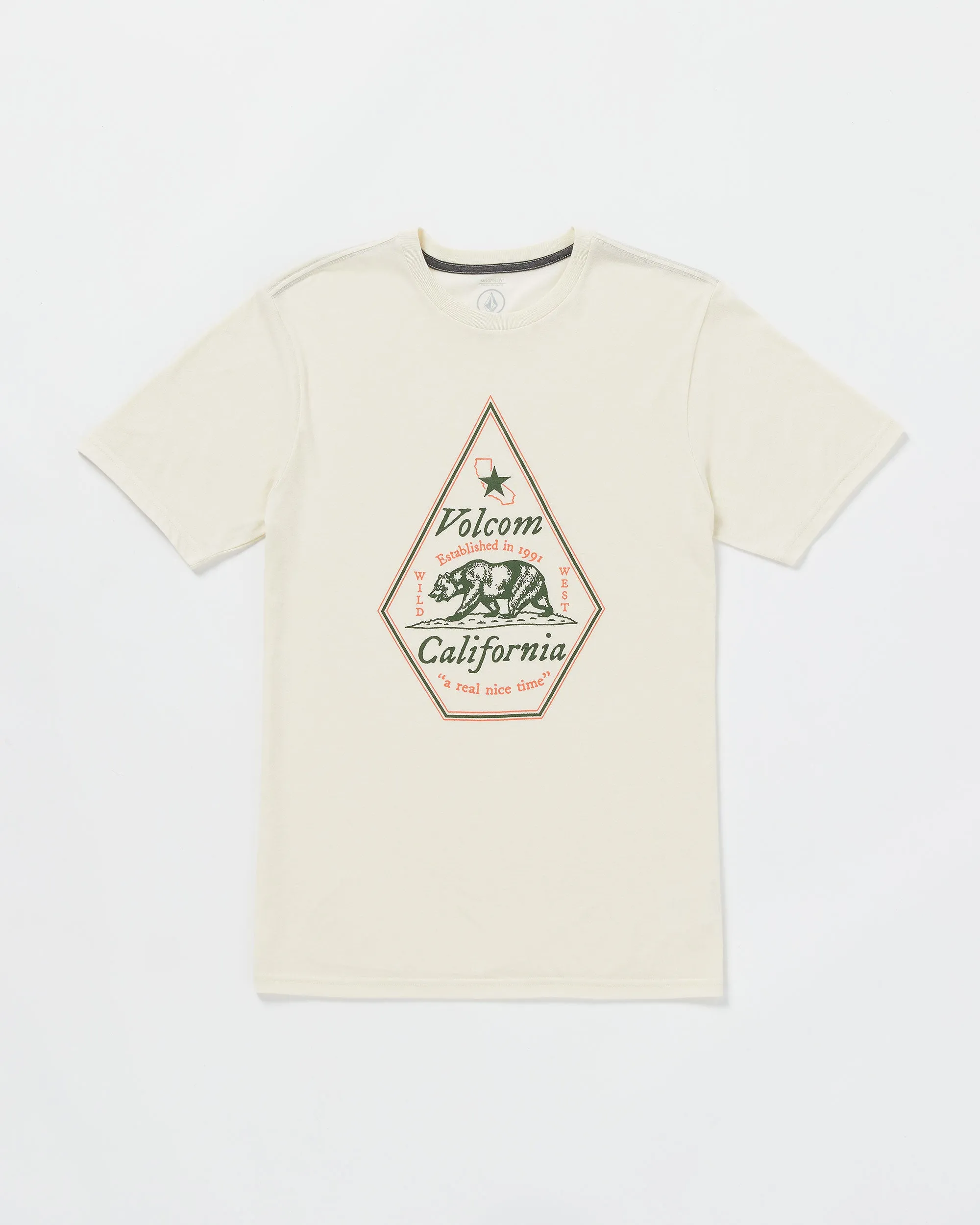 Calinice Time Short Sleeve Tee - Off White Heather