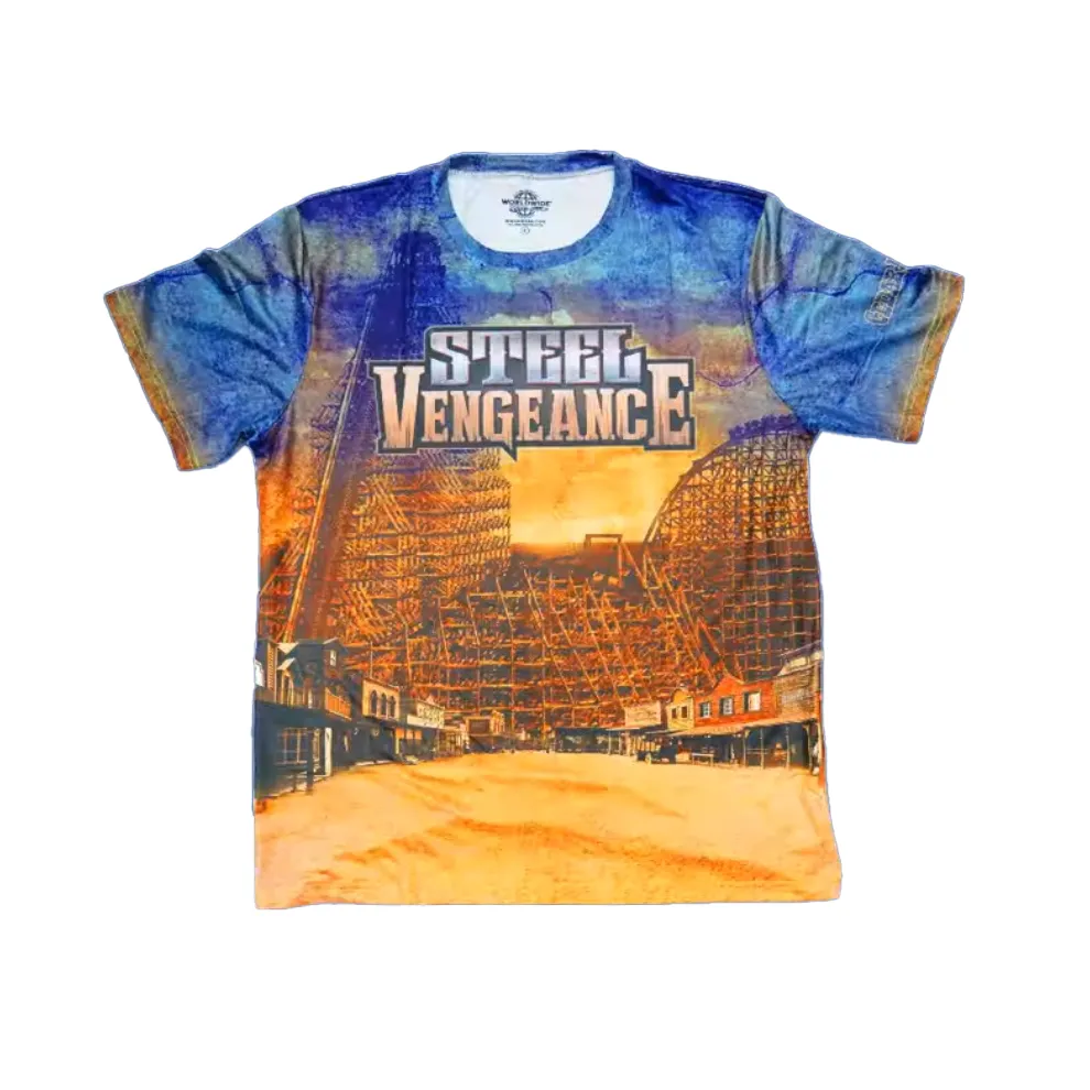 Cedar Point Steel Vengeance Full Color Tee