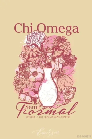 Chi Omega Semi Formal T-shirt