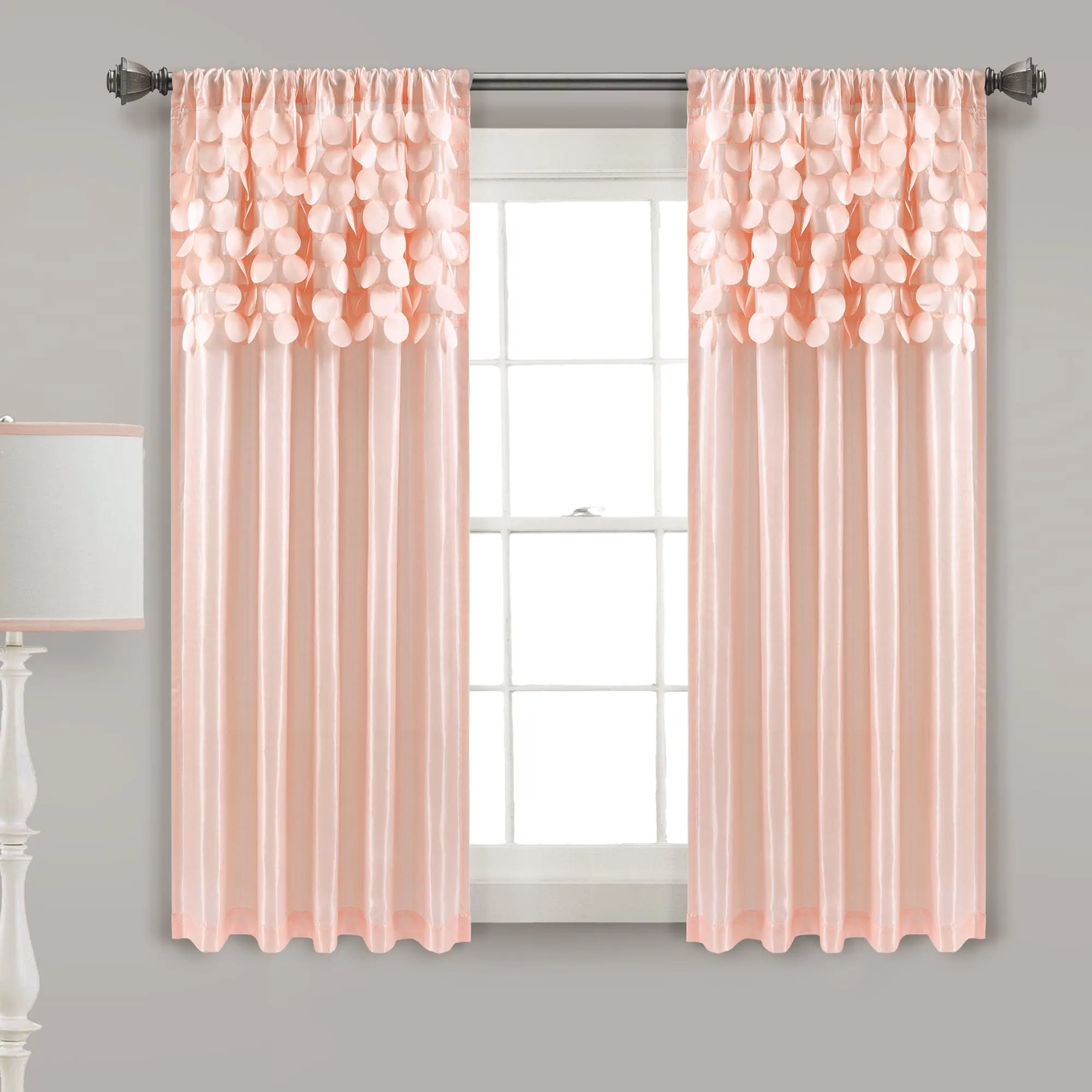 Circle Dream Window Curtain Set