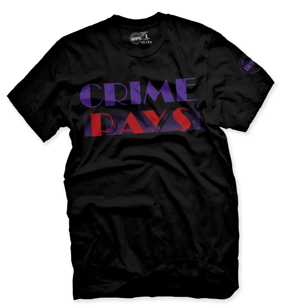 Crime Pays Raptors T Shirt