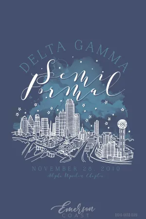 Delta Gamma Semi Formal T-shirt