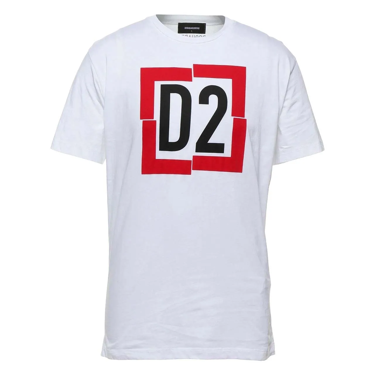 DSQUARED2 (D2) Box Logo T-Shirt White