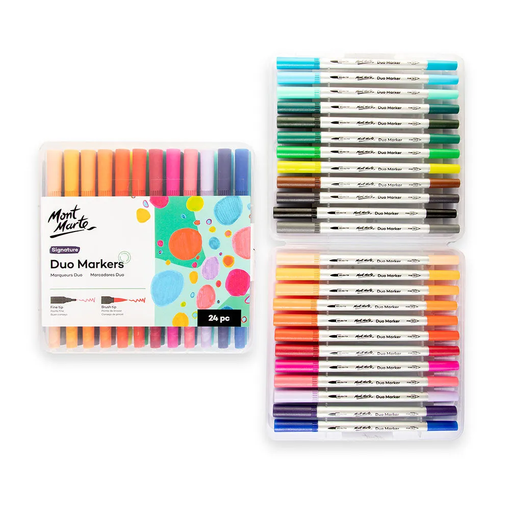 Duo Markers Signature 24pc