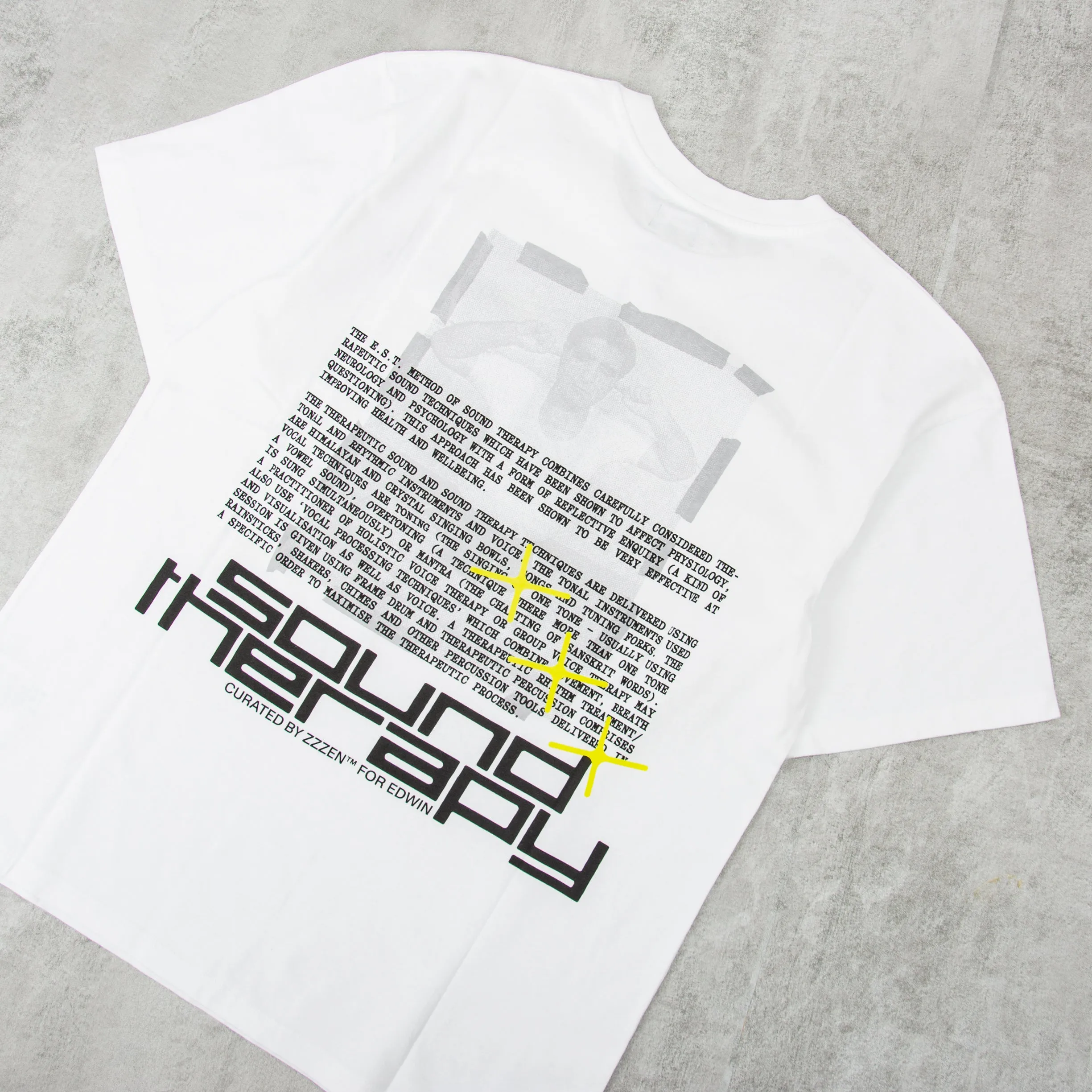 Edwin Therapy Tee - White