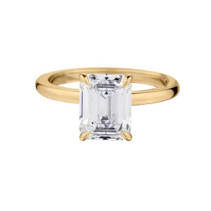 EMERALD CUT DIAMOND RING