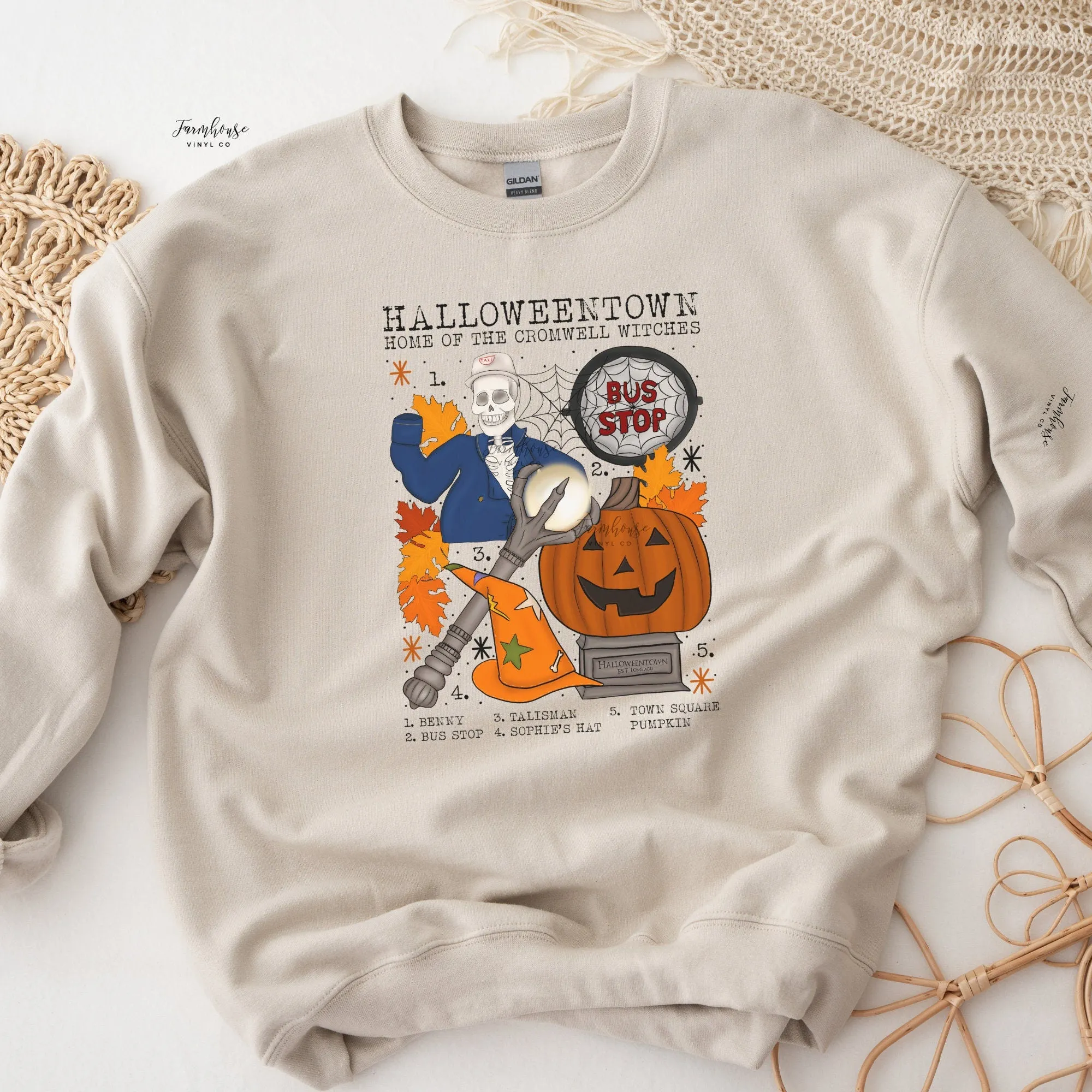 Halloween Town Chart Shirt