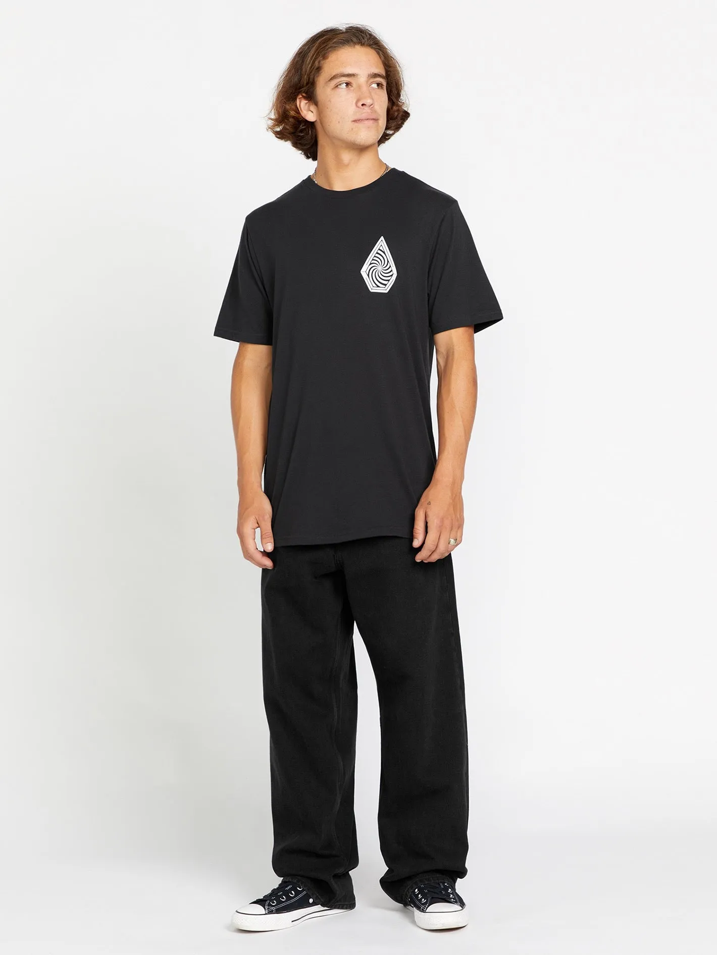 Hypnotix Short Sleeve Tee - Washed Black Heather