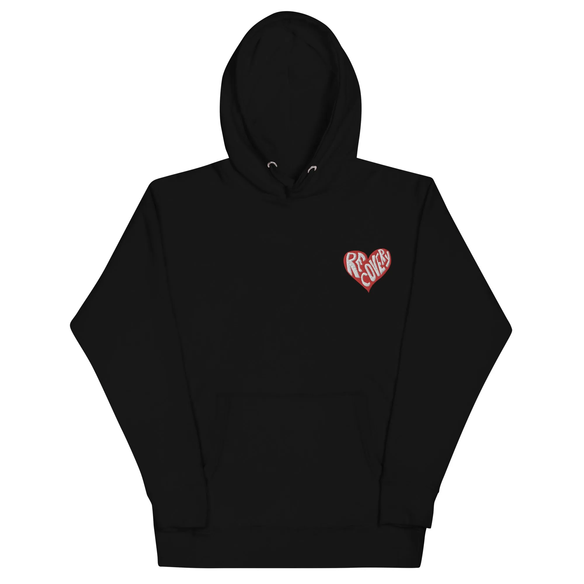 I Love Recovery Heart - Unisex Hoodie