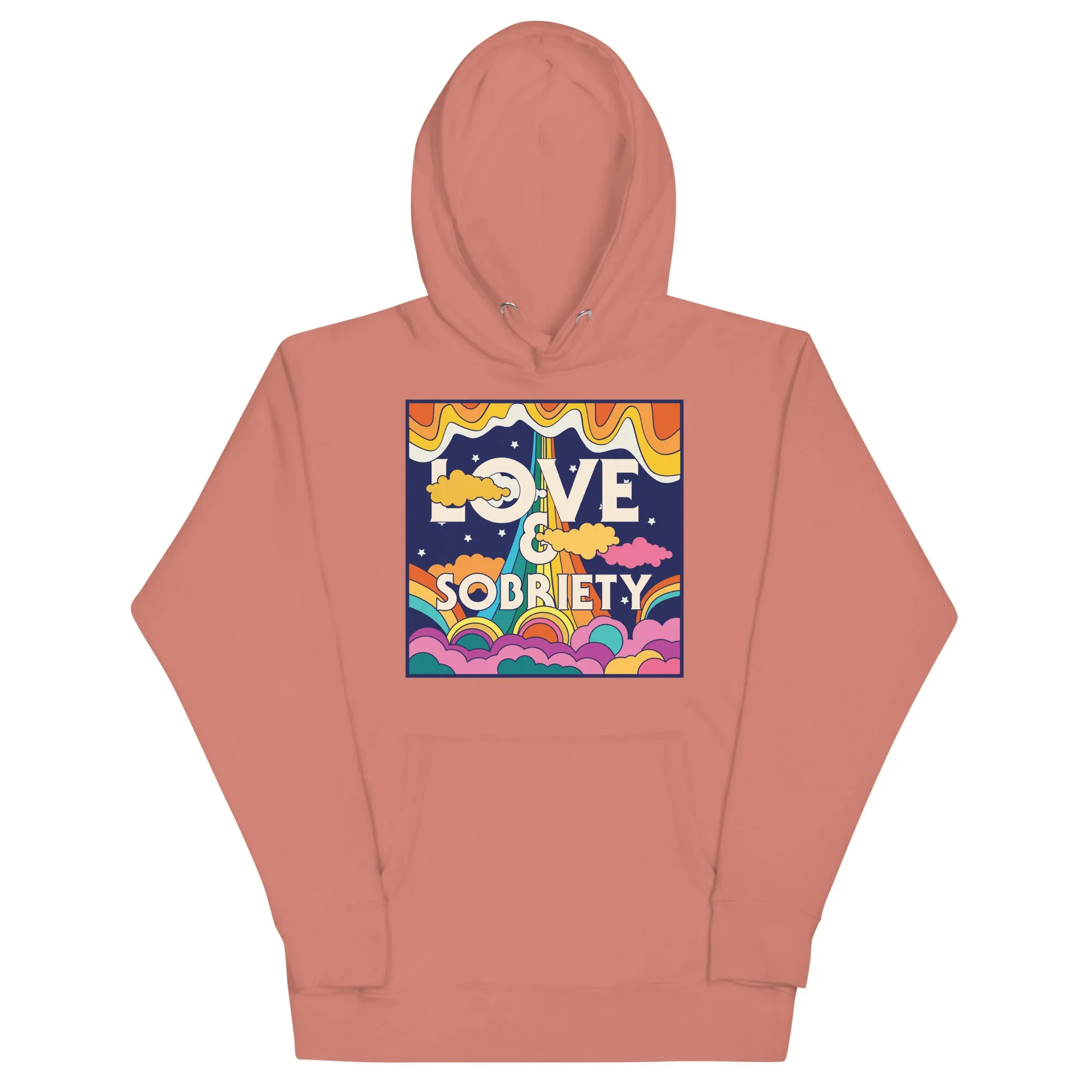 I Love Recovery - Love and Sobriety - Unisex Hoodie