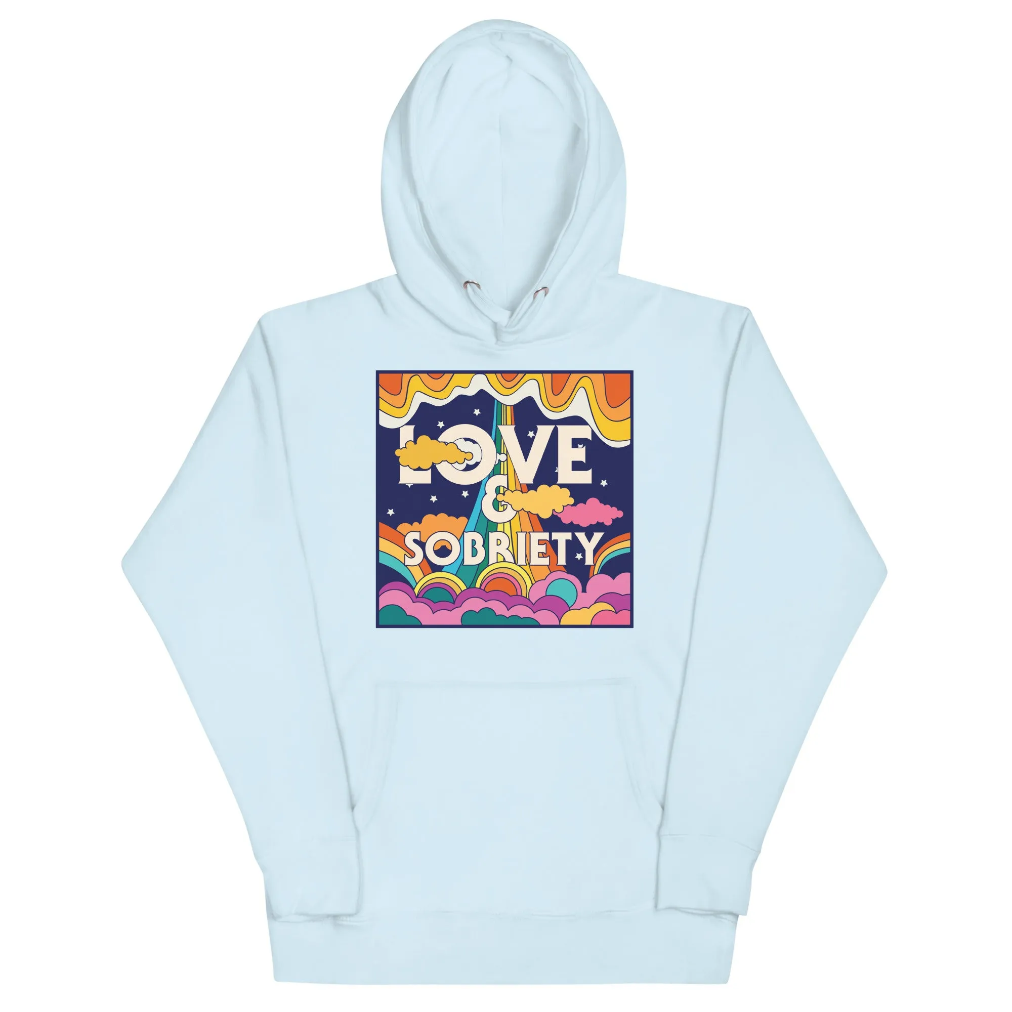 I Love Recovery - Love and Sobriety - Unisex Hoodie