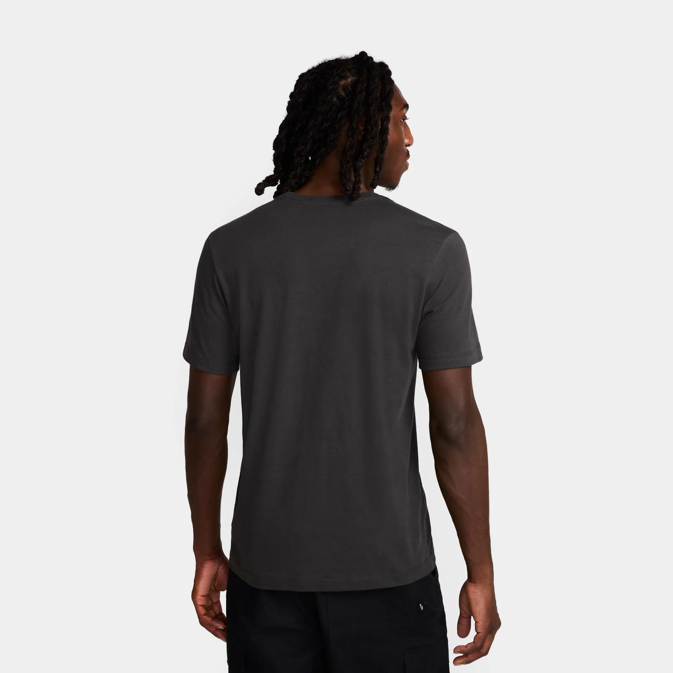 Just Do It Graphic  Mens Short Sleeve Shirt (Black/White)