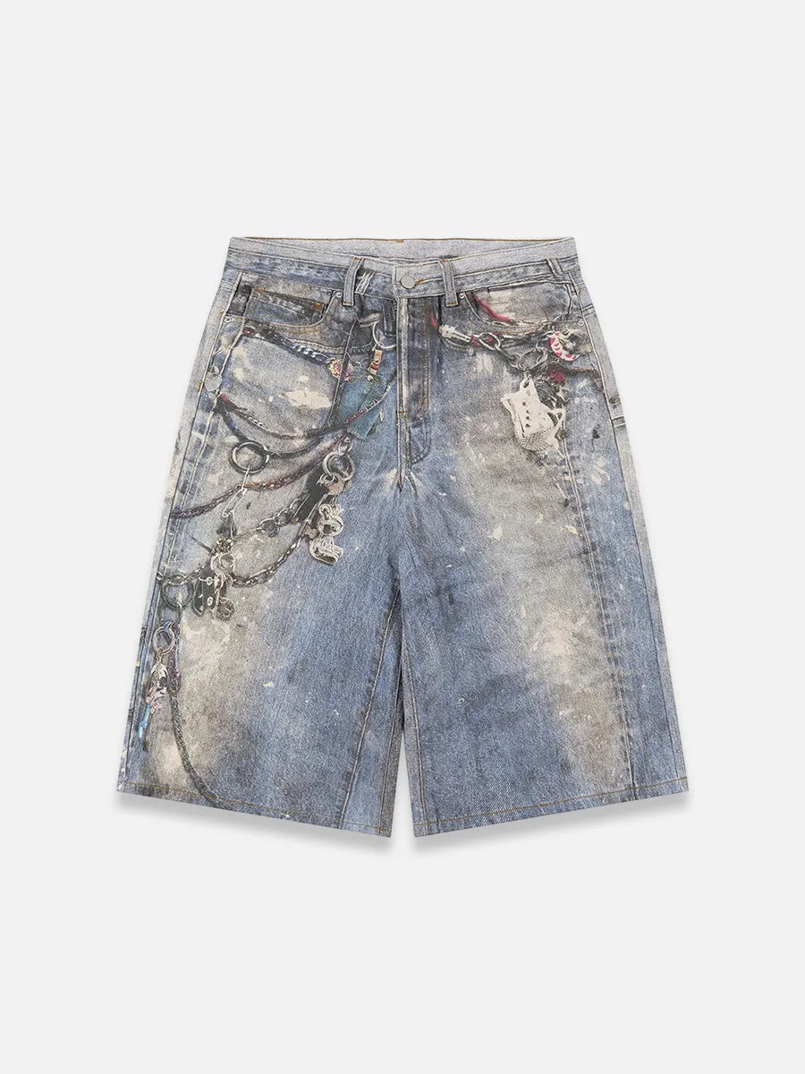 Keychain Graphic Jorts