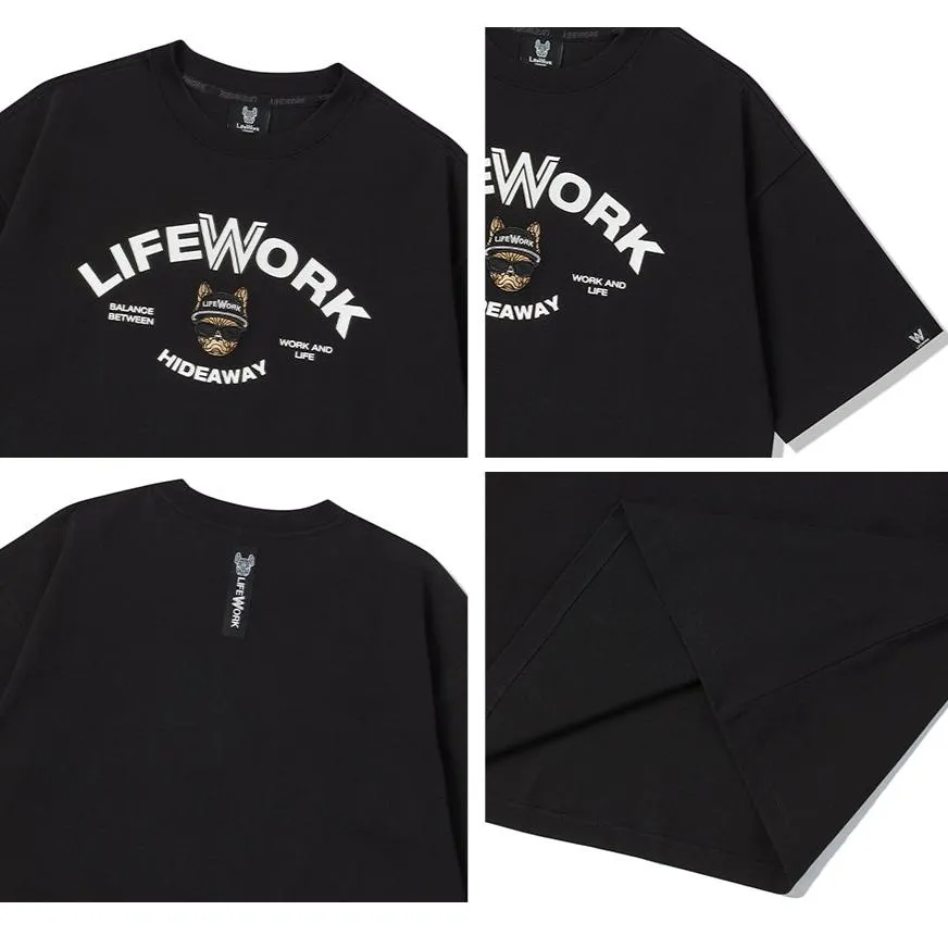 LifeWork Arch Logo Tee Black