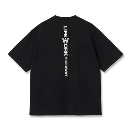 LifeWork Basic W Logo Tee Black