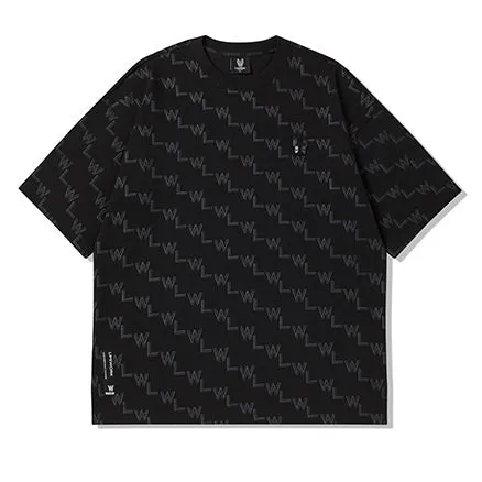 LifeWork Blend Monogram Tee Black