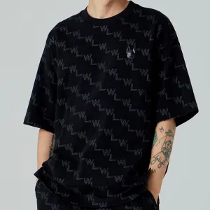 LifeWork Blend Monogram Tee Black