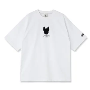 LifeWork Mini Mascot Tee White