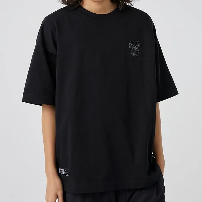 LifeWork Supima Cotton Chest Logo Tee Black