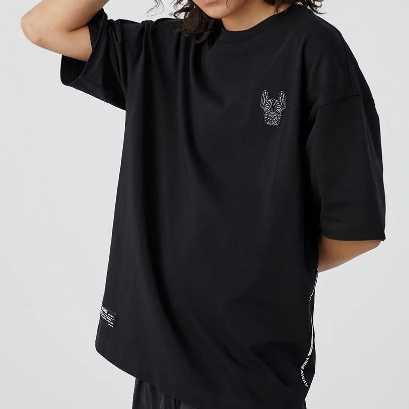 LifeWork Supima Cotton Chest Logo Tee Black