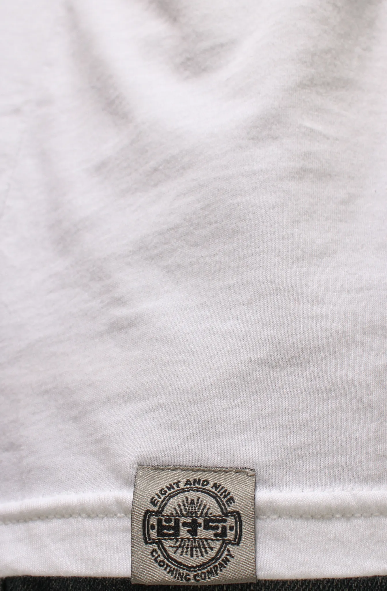 Masterminds White V Neck Tee