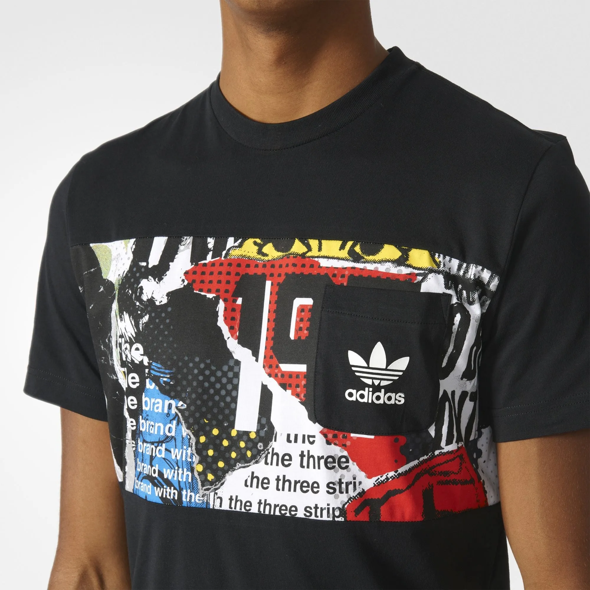 Men's adidas ORIGINALS Graphic Pocket Tee BQ3032