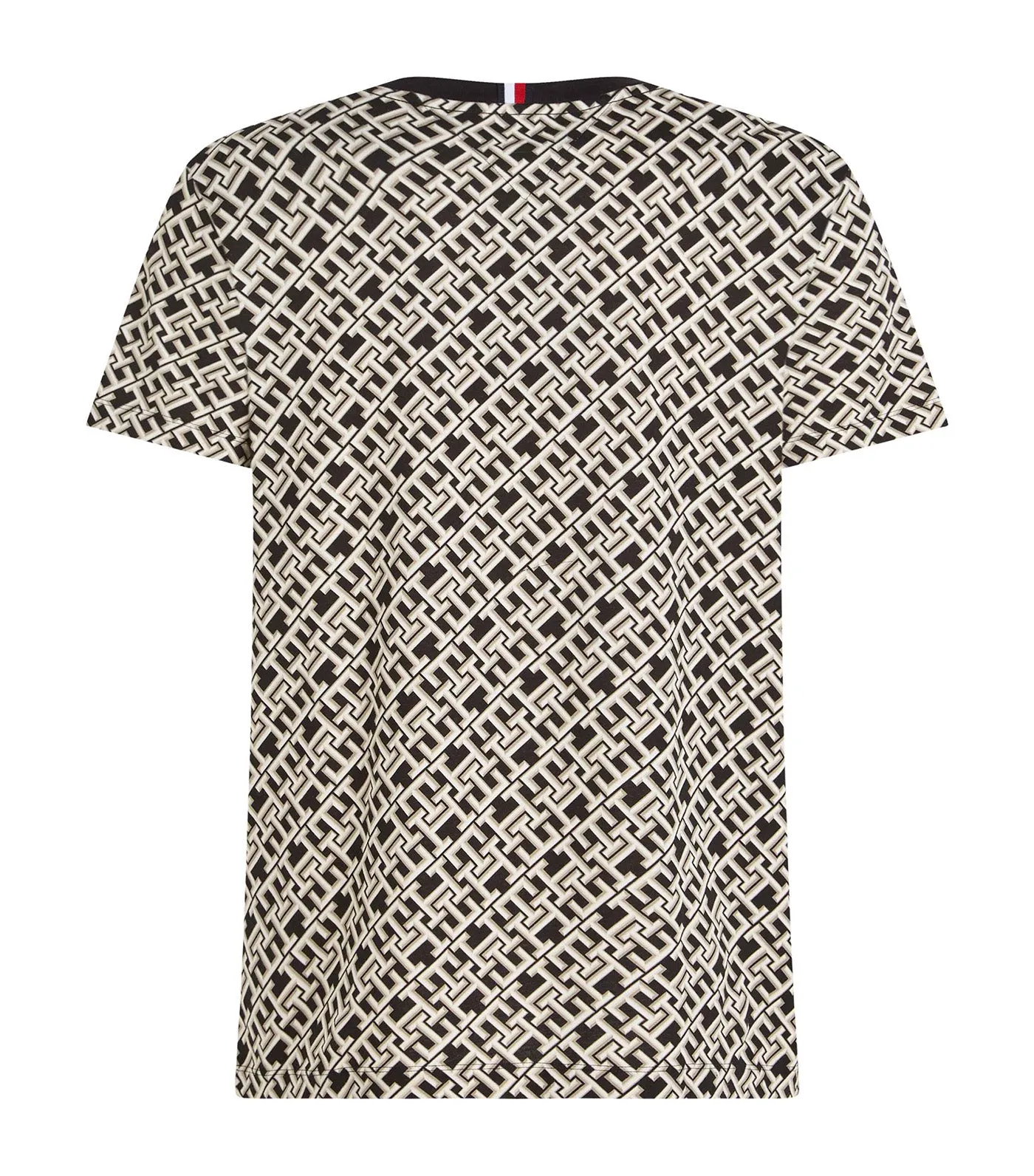 Men's All-Over Print Monotype Tee Black