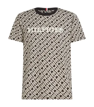 Men's All-Over Print Monotype Tee Black