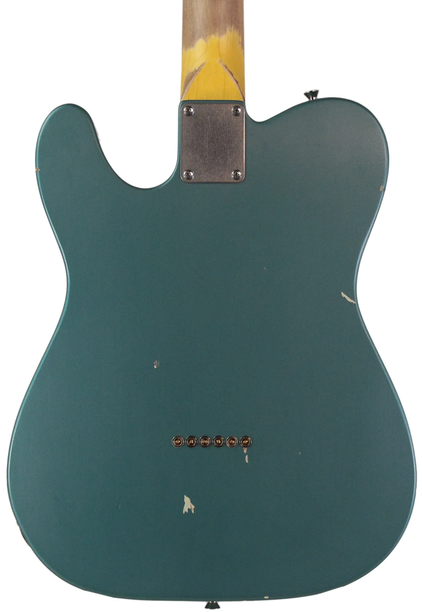 Nash T2HB Guitar, Ocean Turquoise, Lollar Imperials, Light Aging