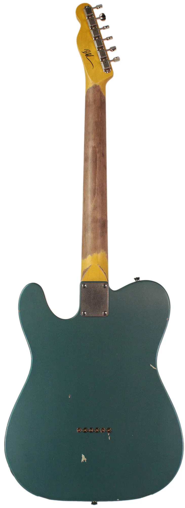 Nash T2HB Guitar, Ocean Turquoise, Lollar Imperials, Light Aging