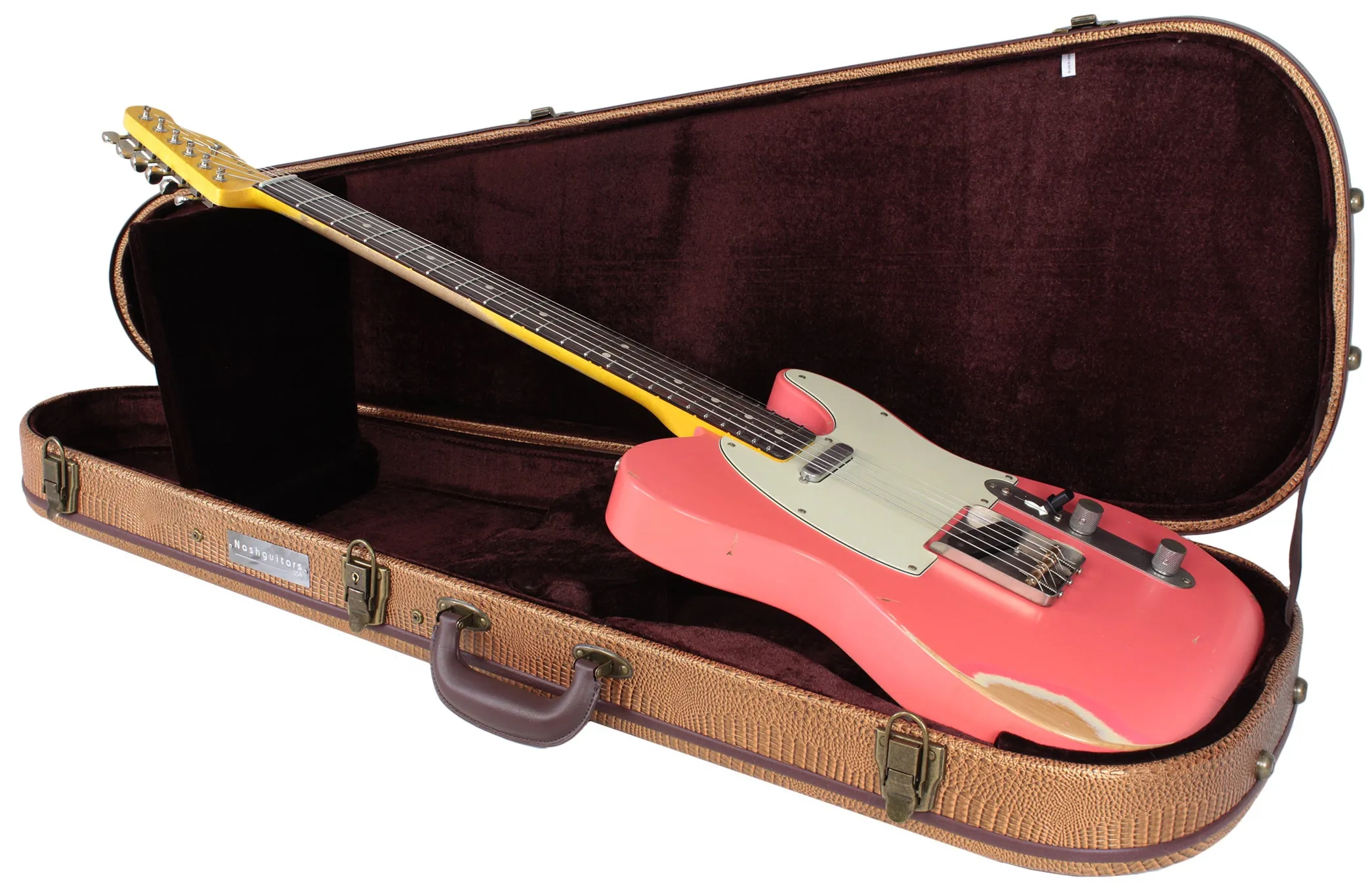 Nash T63 Guitar, Salmon