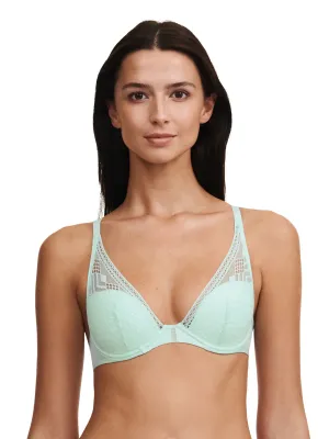 Ondine Plunge T-Shirt Bra In Nile Green - Passionata