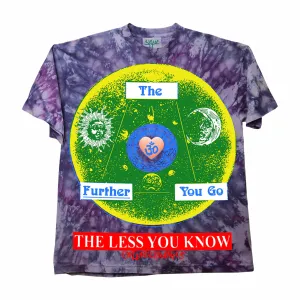 Online Ceramics The Further You Go Tie-Dye SS Tee - Hand Dyed (Purple)