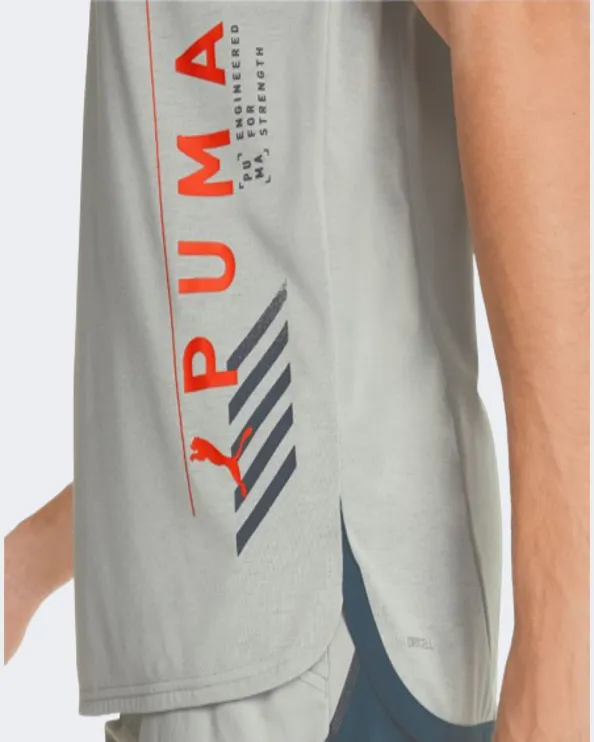 Puma Everfresh Short Sleeve Men Training T-Shirt Harbor Mist