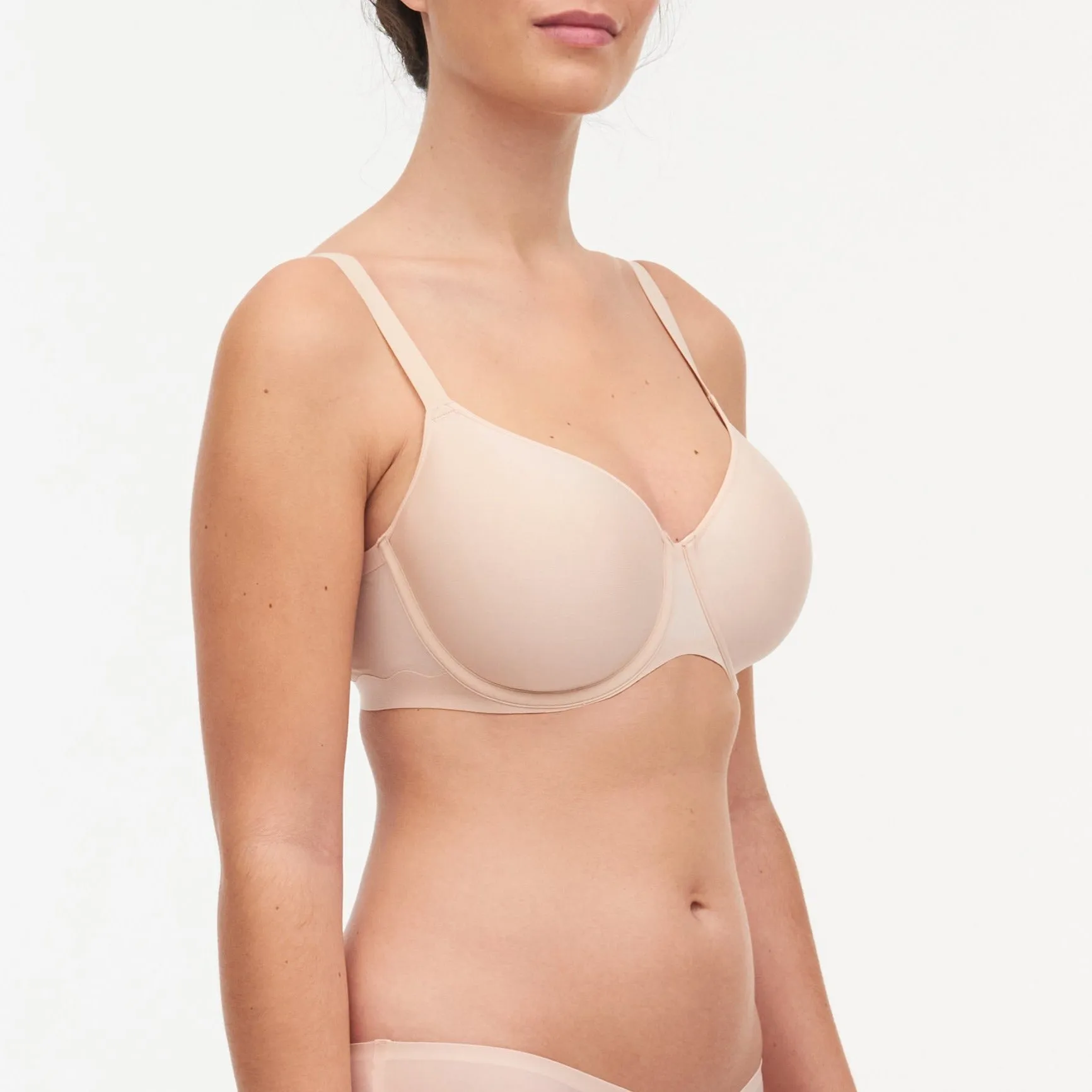 Pure Light Coque Spacer T-Shirt Bra In Nude Blush - Chantelle