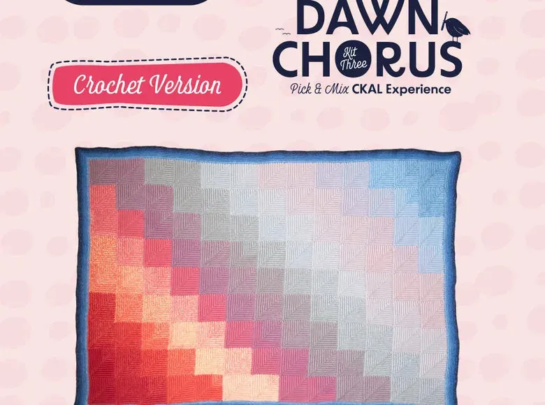 Scheepjes Dawn Chorus CKAL - Bullfinch Blanket