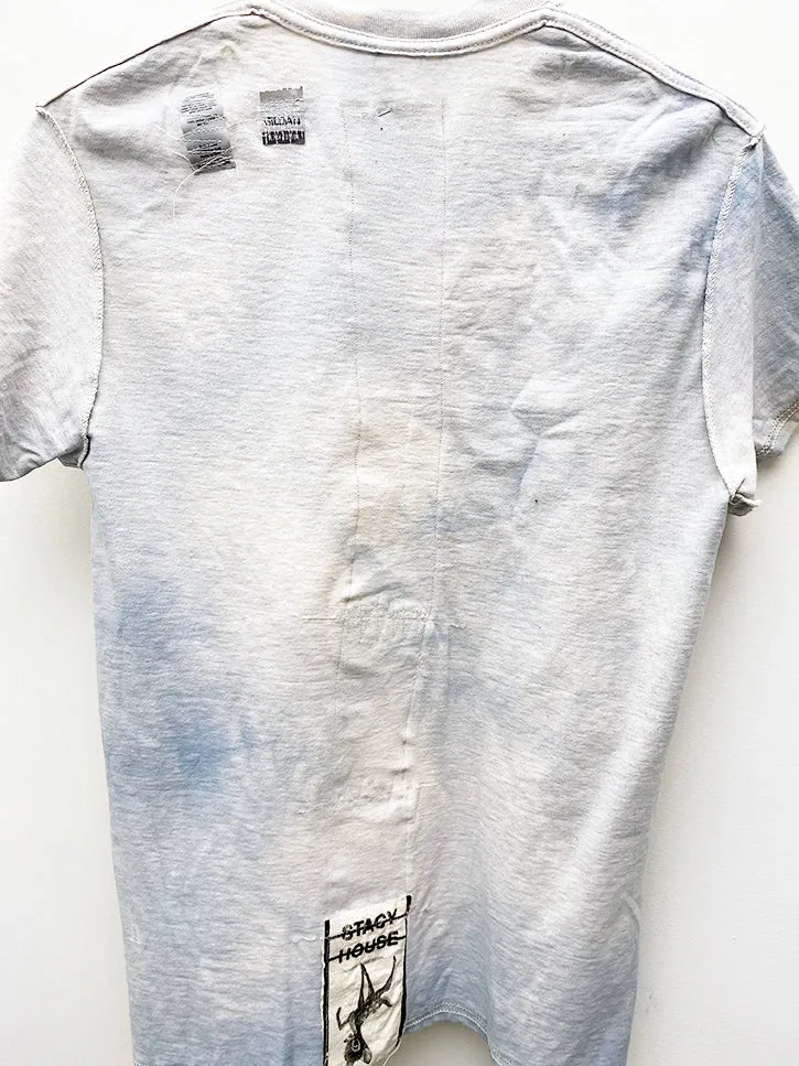 Stacy House G@P Bootleg T-Shirt, Grey Tie Dye