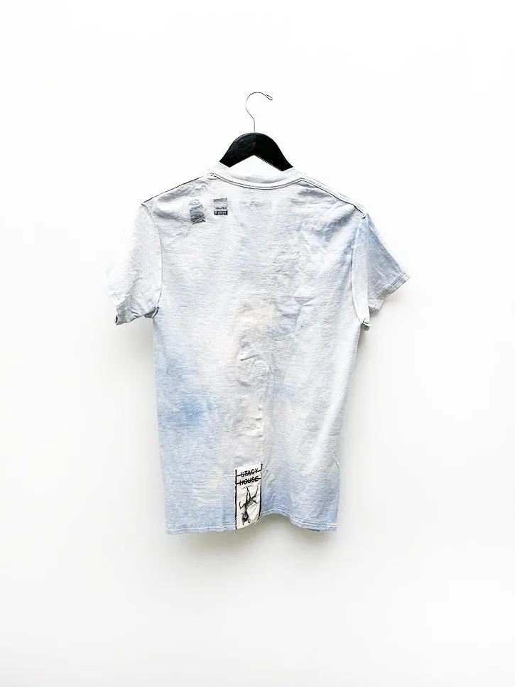 Stacy House G@P Bootleg T-Shirt, Grey Tie Dye