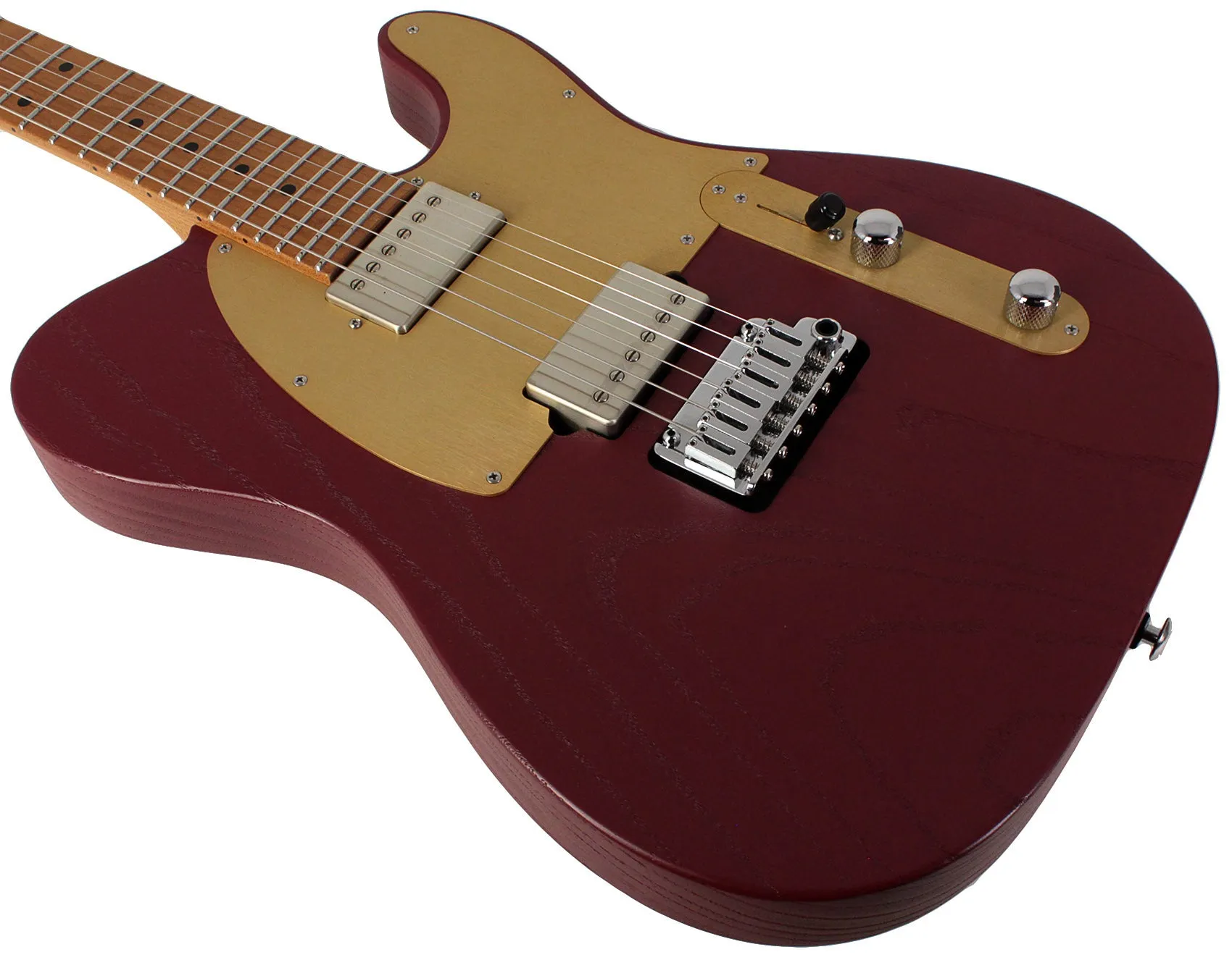 Suhr Andy Wood Signature Modern T HH Guitar, Stark Red